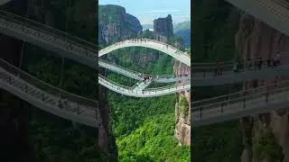 #Hanging Bridge || #Most Beautiful Place In The World || #Viral || #Natural_Laver || #Shorts ||