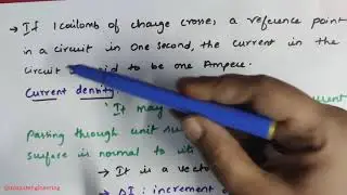 What is Current Density?|Materials in static electric field:conductors and dielectrics |Field Theory
