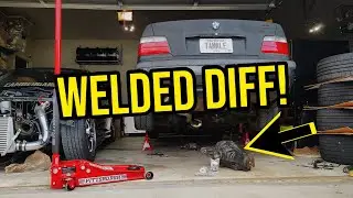 Welded Diff swap for Roxanne The Sedan || E36 Drift Build