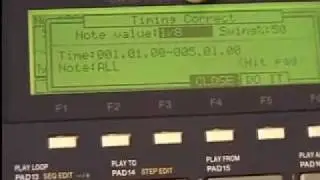 AKAI MPC1000 Instructional DVD Lesson 4: Midi record with keyboards
