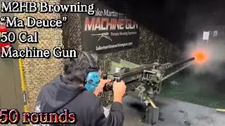 M2 .50 cal Machine Gun  - 50 rounds