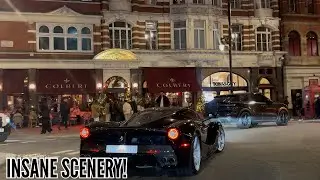 Stuck in TRAFFIC! But look at this INSANE $4M Ferrari LaFerrari! (Full Drive + Reactions!)