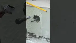 Mixing & Applying Tile Adhesive | Swimming Pool Wall Works | Gradelog by Usman