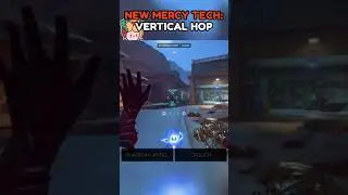 *New* Mercy Tech - Vertical Hop | Overwatch 2 #shorts