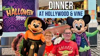 Dinner at Hollywood & Vine for Halloween & the Holidays! 🎃🎄 | Gluten Free & Food Allergy Review
