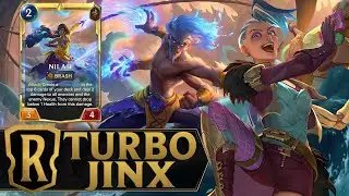 TURBO JINX IS INSANE !!! - Nilah & Jinx Deck - Legends of Runeterra Fate's Voyage