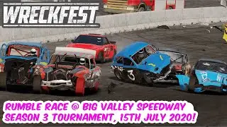 Wreckfest Rumble Race @ Big Valley Speedway