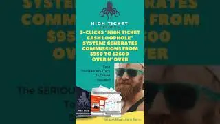 High Ticket Octopus - The World&rsquo;s First Ever &ldquo;High Ticket DFY&rdquo; System #shorts