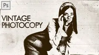 Create a Vintage Photocopy Look in Photoshop