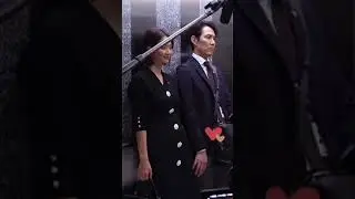 Shin min-a kisses Lee Jung jae cute reactions ❣️