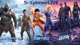God of War | Jump Force | GTA V | SrXploiserLIVE (V) Fight hi Fight