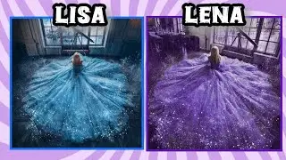 Lisa or lena aesthetic style video which one matches your style #lisa #lena #lisaandlena #lisavslena
