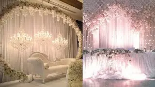 100 +Beautiful Wedding Stage Decorations/Wedding Frame Background