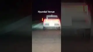 Hyundai Venue connecting LED tail lamps #hyundai #shorts #led #venue