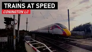 Trains At Speed: Conington LC | ECML | 06/09/25