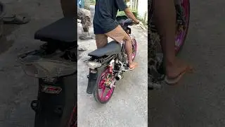 Engine on Supra kompresi padat, Suaranya gurih banget #rziprotech