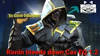 Ronin BLEEDS DOWN Cav EQ 1.2 path and A CRAZY BOSS SOLO!! Good utility, Crazy damage and Bleeds..
