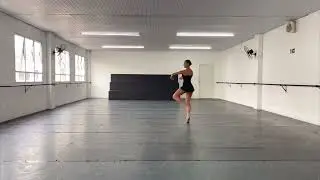 Ana Luiza Mendes - Ballet class and solo performance 