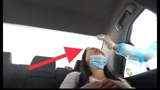 PCR NASAL SWAB TEST DRIVE THRU PART 4