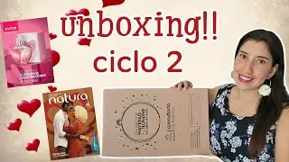 Unboxing ciclo 2!!📦 especial enamorados 🩷 | Lanzamientos Natura y Avon 🧡