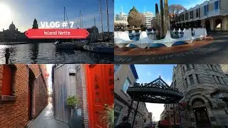 A walk around Victoria BC - Alleys & Squares | Vlog #7