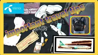 #travelpakistan #backpack #travelessentials #musthave travel essentials 4 northern areas of pakistan
