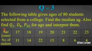 22ND OCT 2020#STATS CH 3 MEASURE OF CENTRAL TENDENCY PART 6 #STD 11TH