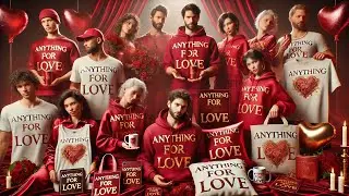 Anything For Love Merchandises Available: Notebook, Phone Cases, Ceramic Mug, Sweatshirts, Tote Bags