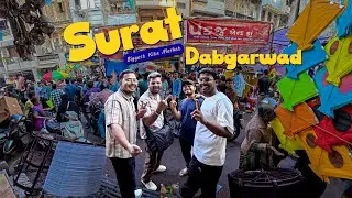 Exploring Dabgarwad Kite Market, Surat with raw street moments & Uttarayan madness