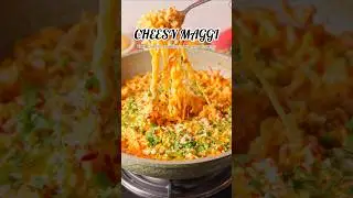 TRENDING CHEESY MAGGI RECIPE 😍🧀 #maggi #recipe #trending #shorts #youtubeshorts #viralvideo