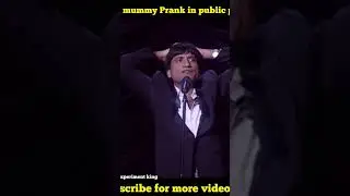 डेड मम्मी Prank in public places _joy_ by @Experiment__King @TheExperimentTv - shorts