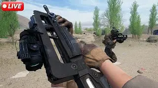 🔴 MODDED SQUAD // NEW FACTIONS // Milsim Gaming, News and Reacts // Live Squad 100-Player Gameplay