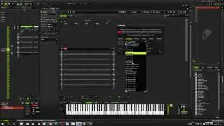 Renoise, Reaper, RapidComposer phrase based workflow