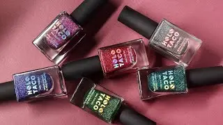 Holo Taco 🥀👑 Holo Renaissance collection ✨  | NAIL POLISH SWATCHES & COMPARISONS