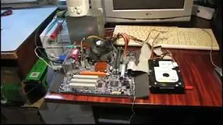 ПРОДАНО Материнская плата Elitegroup 661FX-M7 Socket 775, процессор Celeron D326, система охлаждения