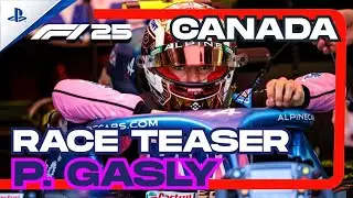 F1 25 &ndash; Pierre Gasly | Canada GP Full Race PS5 Gameplay | Ultra Realistic - Formula One Highlights