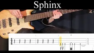 Sphinx (Gojira) - Bass Cover (With Tabs) by Leo D&uuml;zey