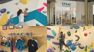 Our BOULDERING Experience (Struggles, Falls & Small Wins) 💓✨