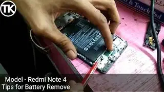 Xiaomi Redmi Note 4 Battery Replacement || How to Remove In build battery