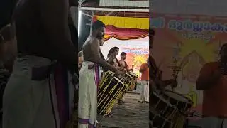 Adantha Melam by Ayilur Akhil Marar & Party @ Ethanur Durgakaav