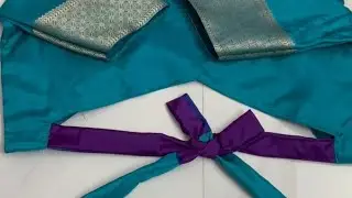 Trending blouse back design|| back threads pattern