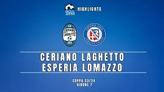 [HIGHLIGHTS] Coppa Italia Promozione - Ceriano Laghetto-Esperia Lomazzo