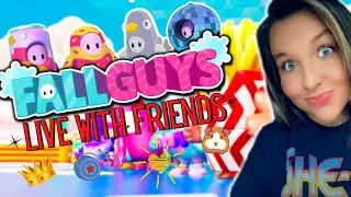 Carrying the Team 🤣 Live w/ Friends | Fall Guys Ultimate Knockout