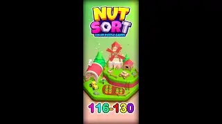 Nut Sort Color Puzzle Games: 116-130