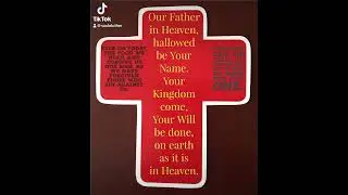 #TheLordsPrayer #TheDisciplesPrayer #OurFather #AbbaGod #VerticalPrayer #HorizontalPrayer