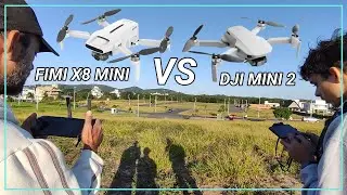 DUELO DOS MINIS - COMPARATIVO A NÍVEL DE USUÁRIO DO FIMI X8 MINI E O DJI MINI 2 SEM ANÁLISE TÉCNICA.