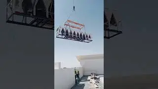 Shifting and installation of chiller through crane part 1
