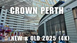Crown Perth Architecture Walk 2025 (4K) &mdash; Inside the Beauty of New & Old Design