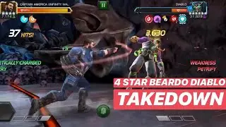 Captain America (Infinity War) aka CAP BEARDO one shot Uncollected Diablo Amazing Fantasy event!