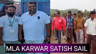 #MLASATISH SAIL WORK IN KARWAR-ANKOLA👏👌👌